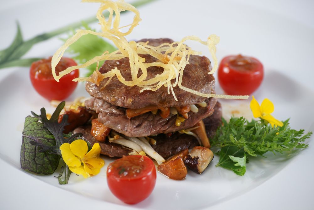 &amp;quot;Mille Foille&amp;quot; vom Rinderfilet Foto &amp; Bild | stillleben, food ...