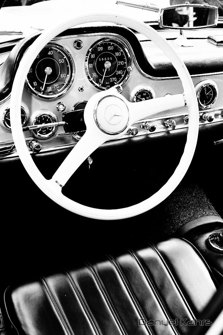 Mille Miglia 2010 - Mercedes Benz SL Interieur