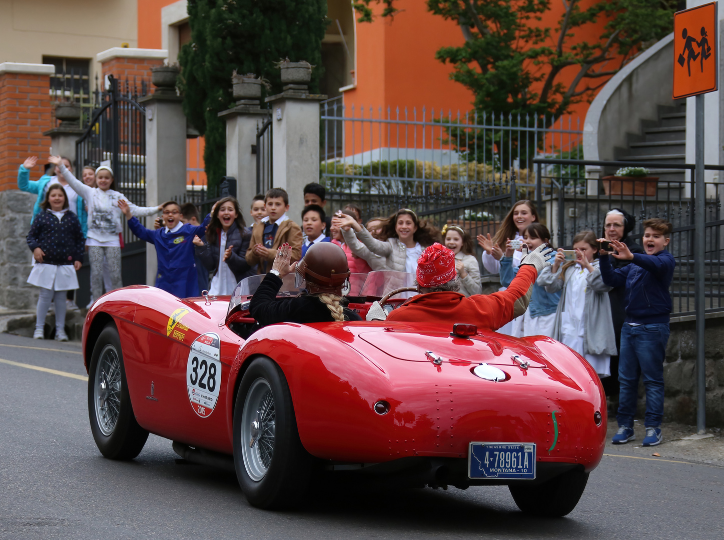 Mille Miglia 2015 - Ferrari Mondial Spider Pinin Farina