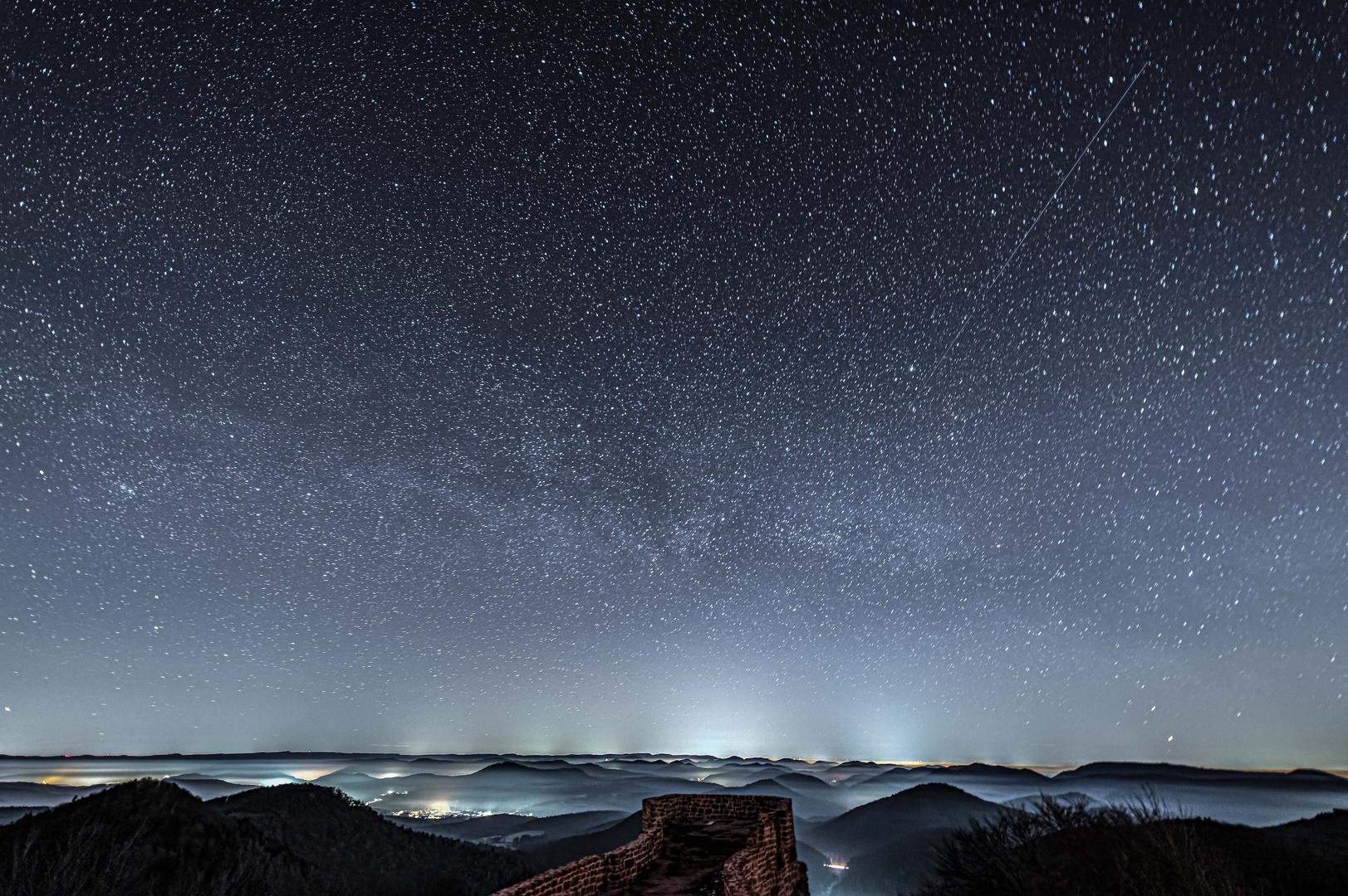 Mille Stelle - über dem Pfälzerwald