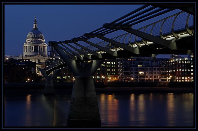 Millenium Bridge and St. Pauls