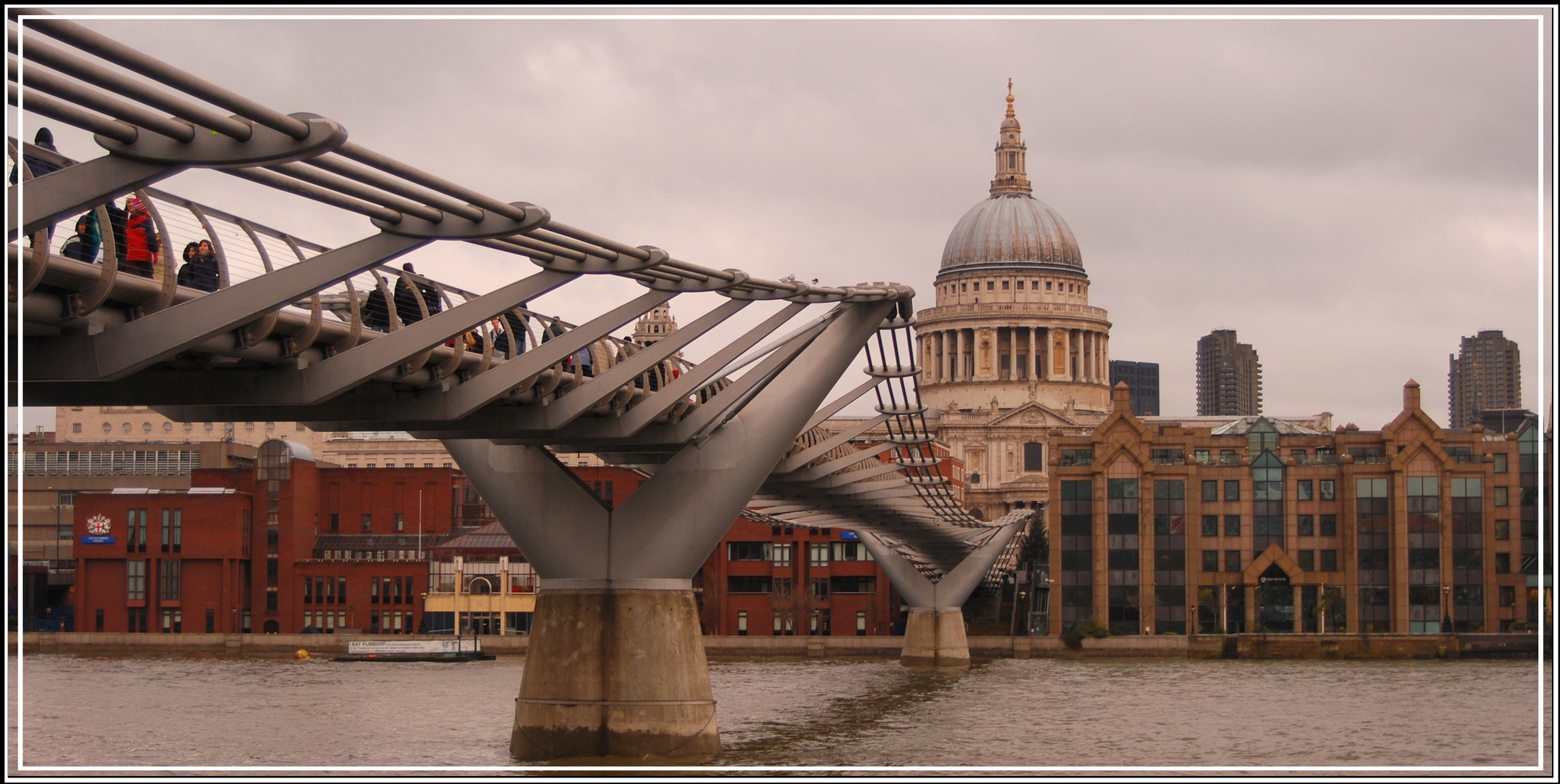 Millenium bridge e Saint Paul