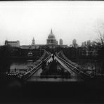 millenium bridge postcard