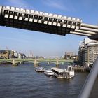 Millenium Bridge + Tower Bridge