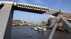 Millenium Bridge + Tower Bridge