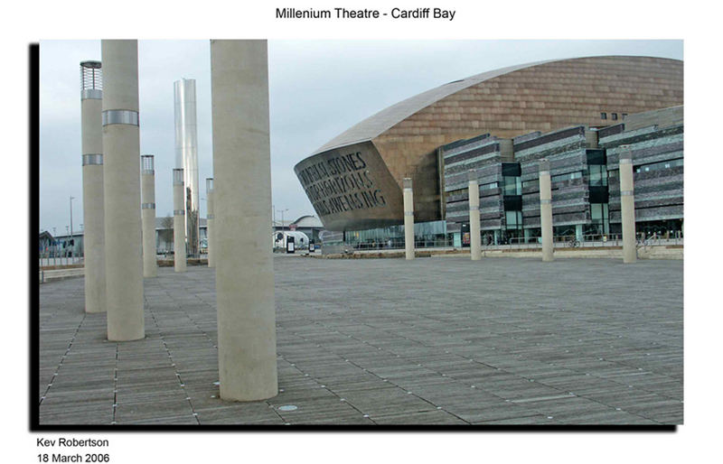 Millenium Centre - Cardiff Bay - South Wales - UK