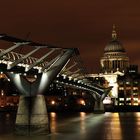 Millennium Bridge at Night