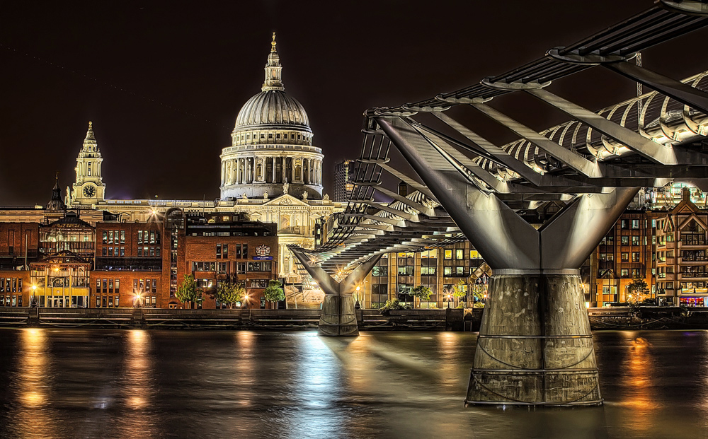 Millennium Bridge in London