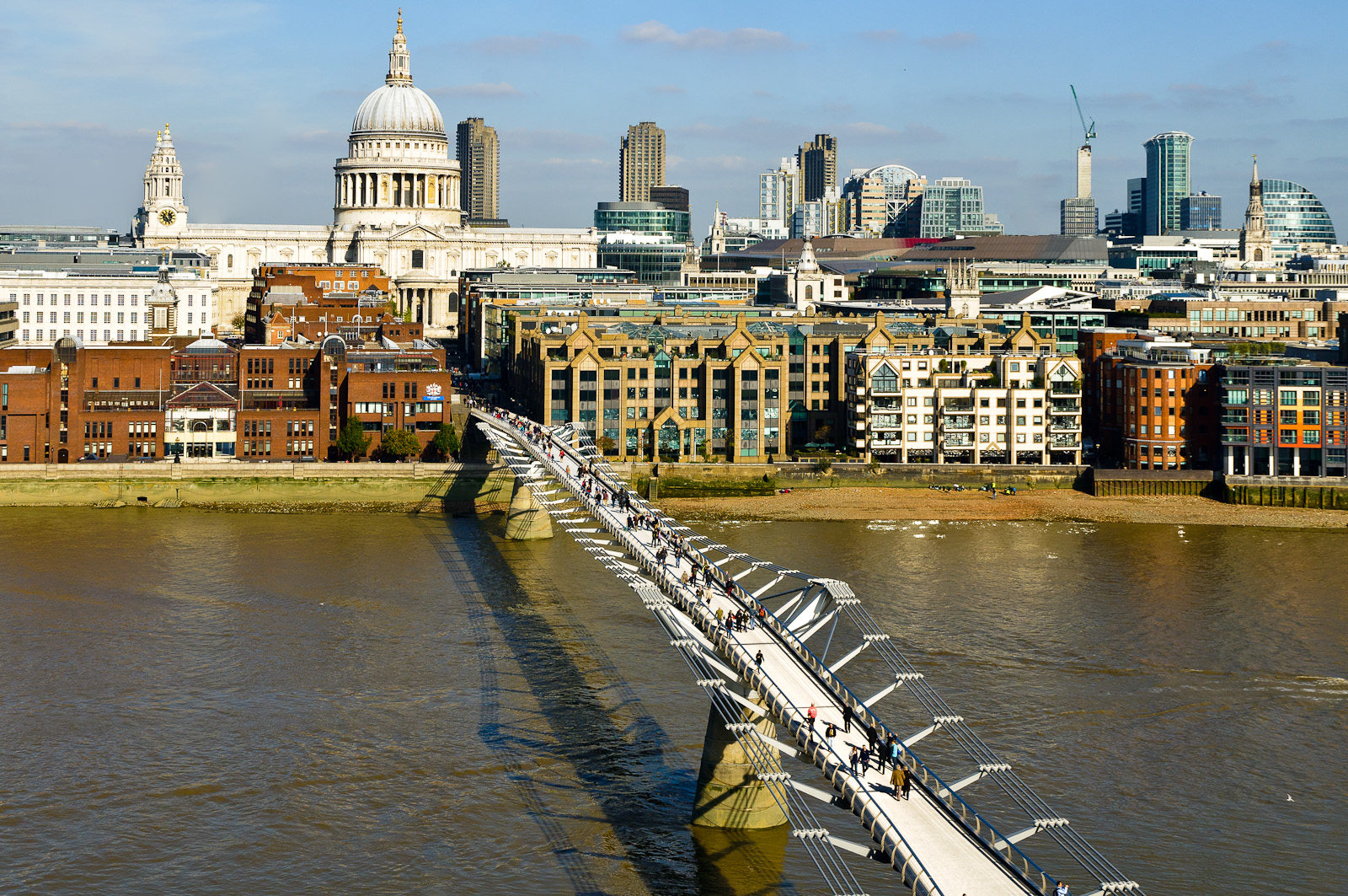 Millennium Bridge in London