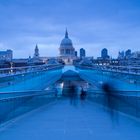 Millennium Bridge London oder Ghost Town, London