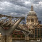 Millennium Bridge & St. Pauls Cathedral