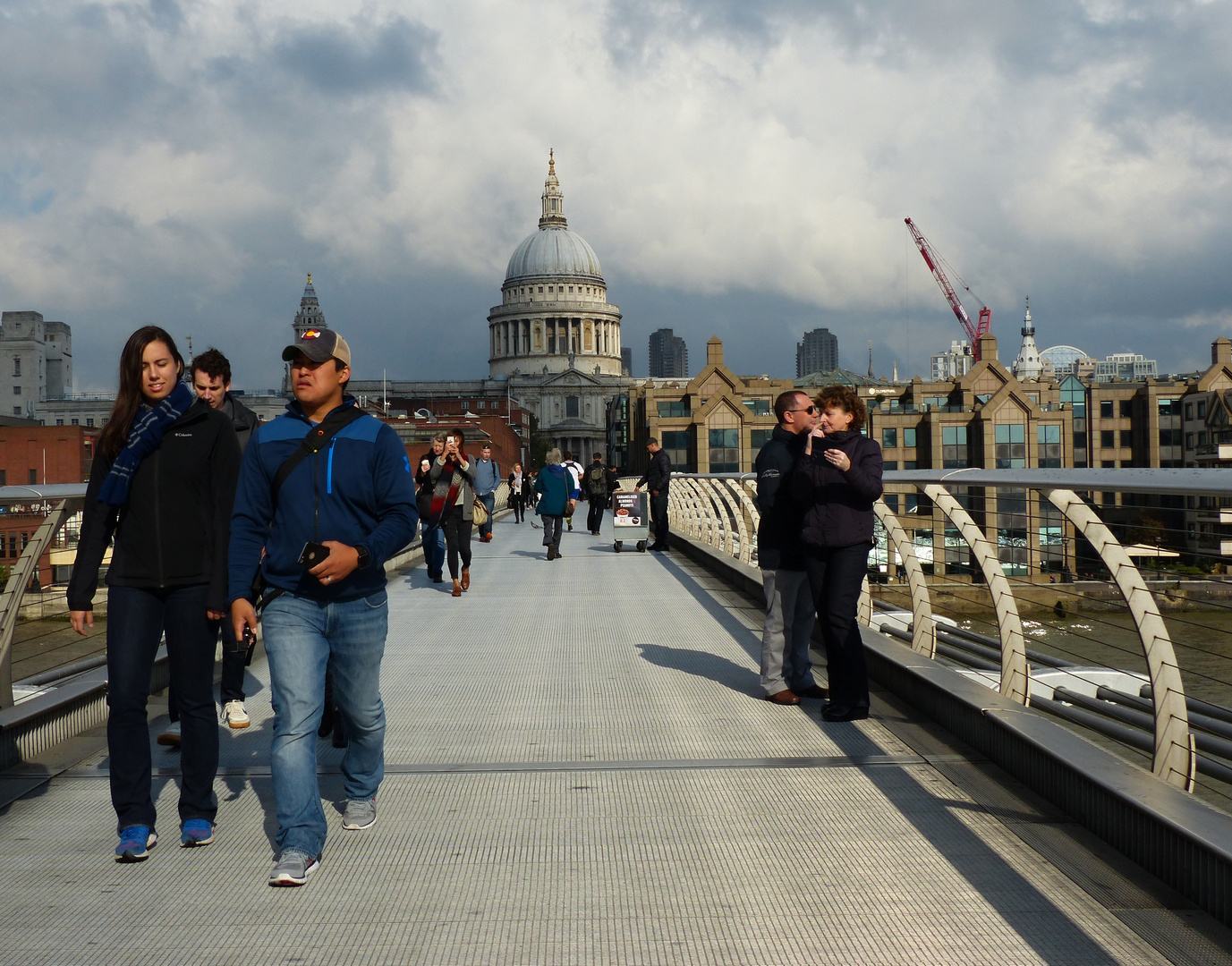 Millennium Bridge und St Paul's