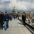 Millennium Bridge und St Paul's