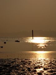 Millionen kleine Glitzerchen auf dem Wasser ...