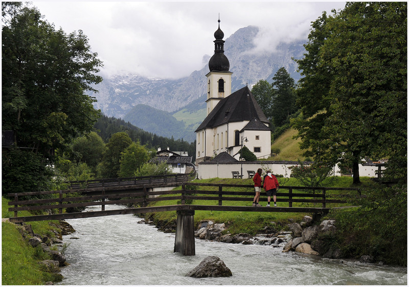 Millionenfach bei Sonne fotografiert: Ramsau im Berchtesgadener Land