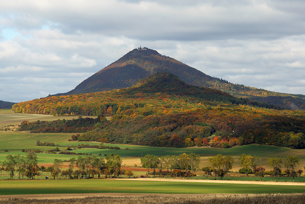 Millischauer an einem wunderbaren Oktobertag im Böhmischen Mittelgebirge...