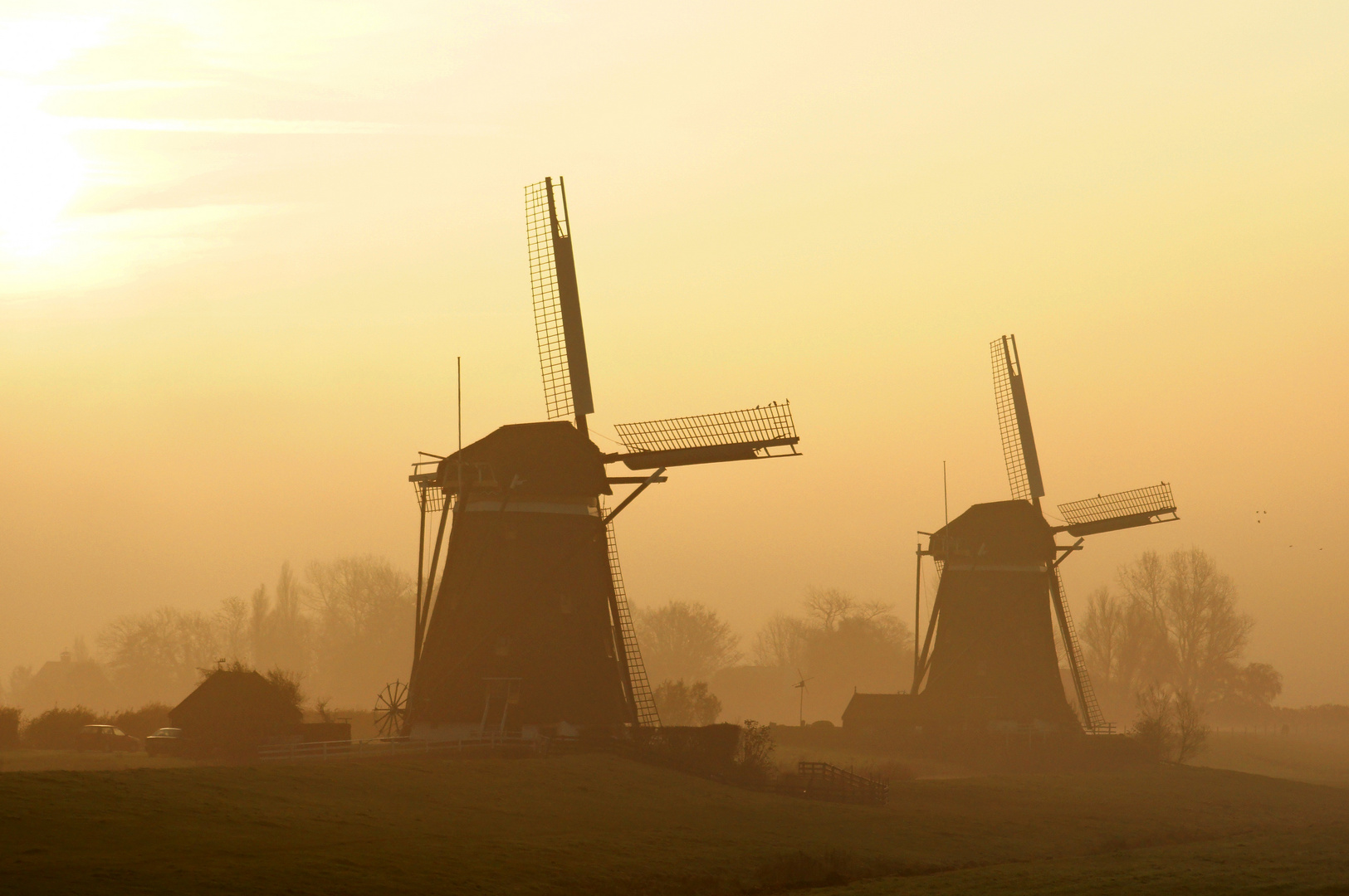 mills in morninglight