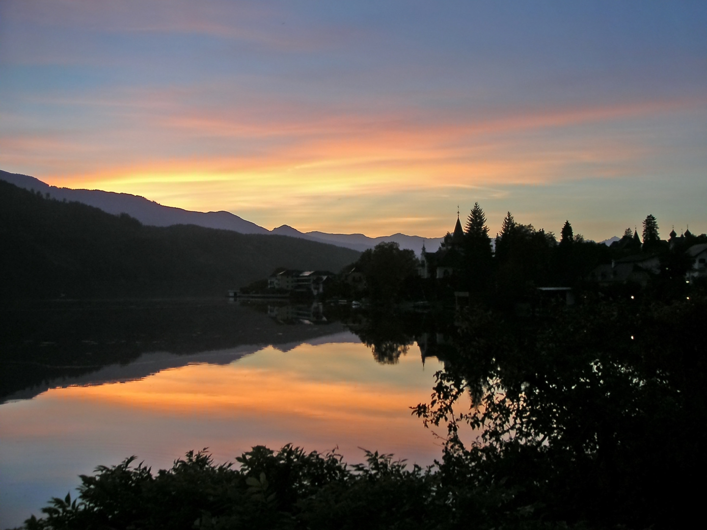 Millstatt im Abendlicht