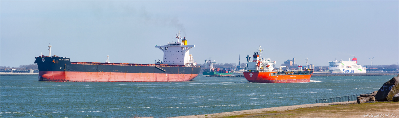 MILOS WARRIOR, Bulk Carrier, Rotterdam.