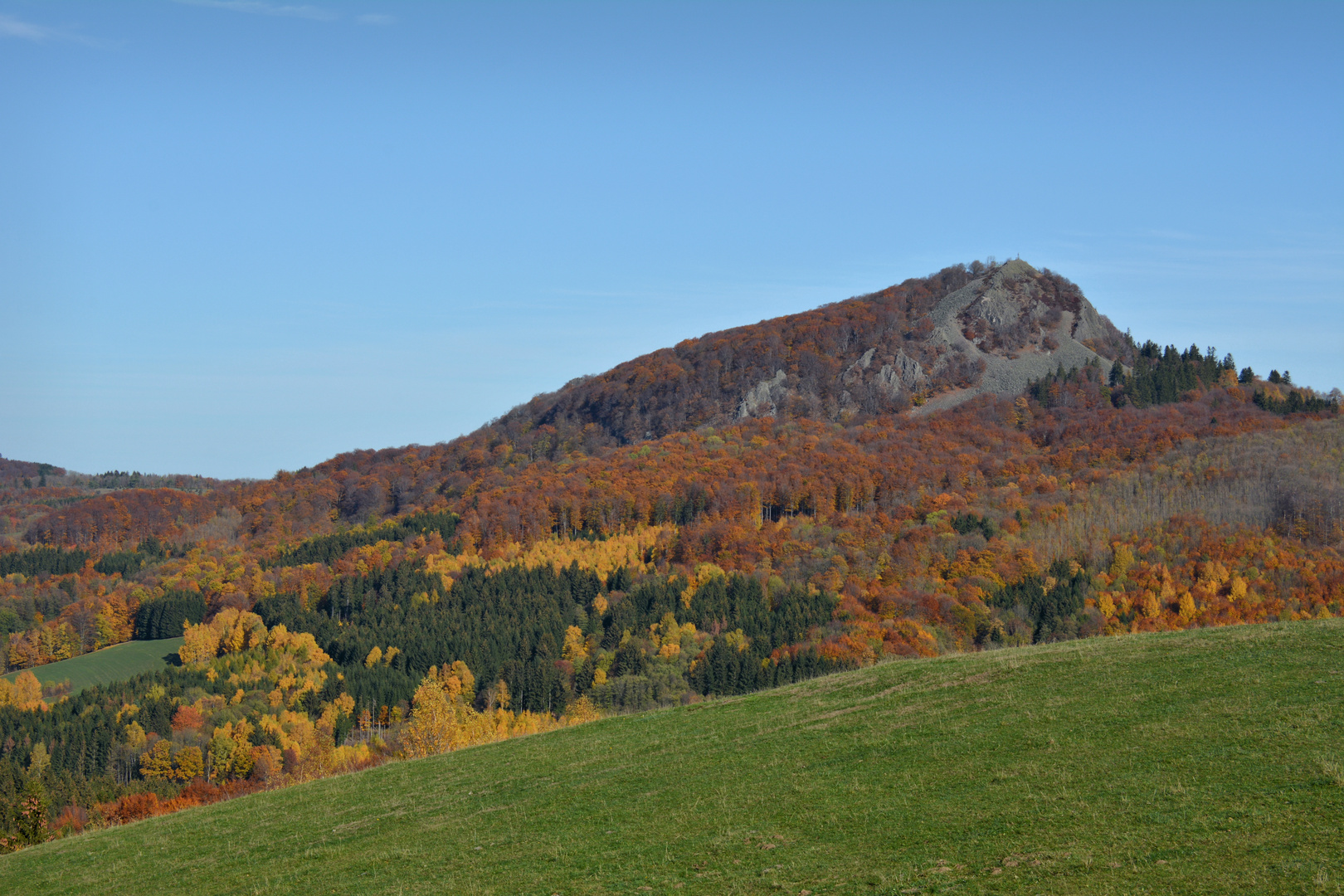 Milseburg /Rhön 835m.