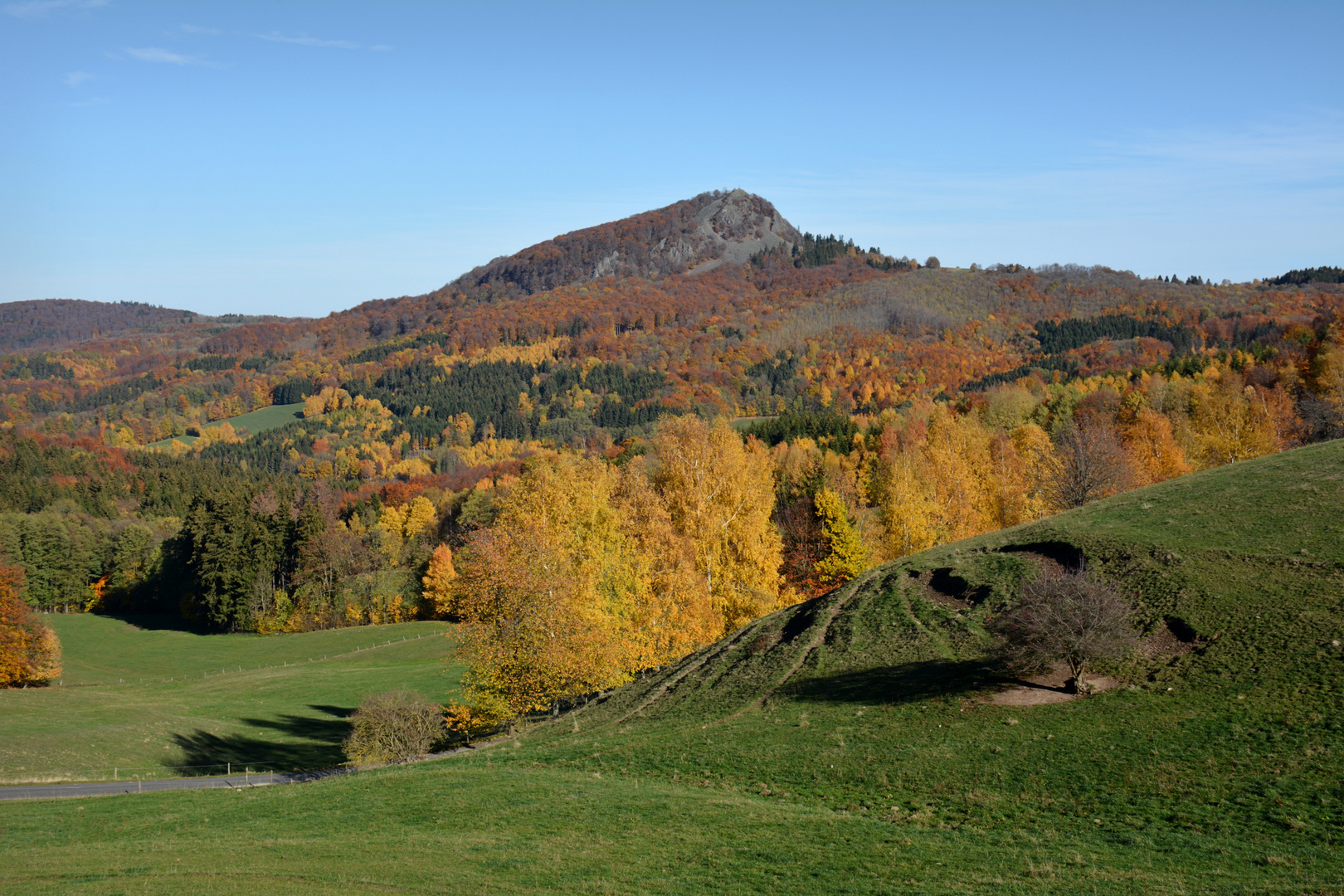 Milseburg /Rhön 835m.