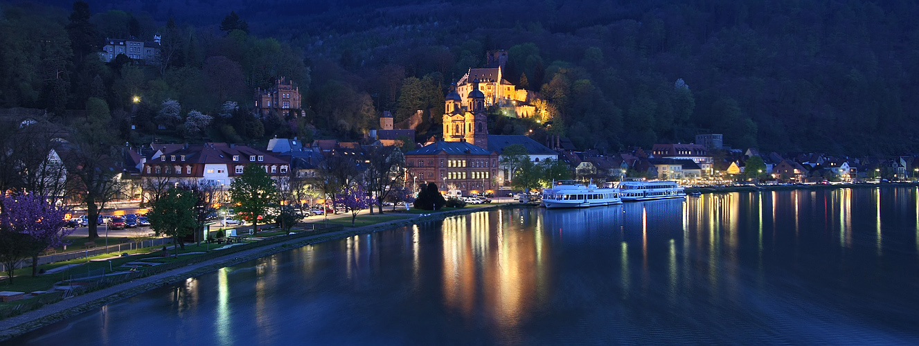 Miltenberg - Blick von der Mainbrücke 1