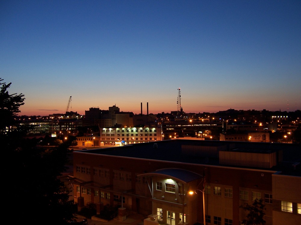 Milwaukee at night