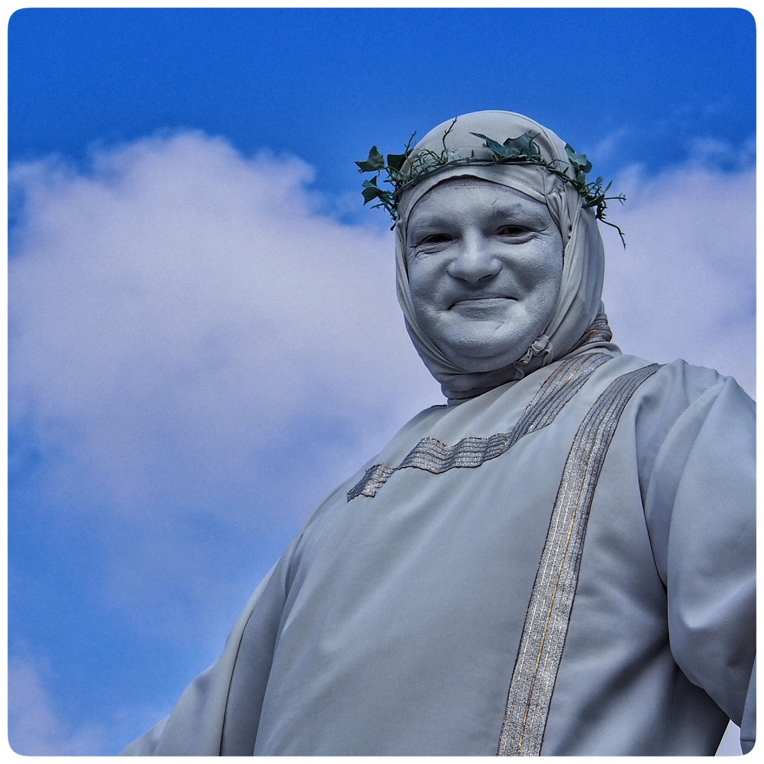 Mime devant le Sacré Coeur ....