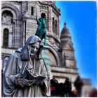 Mime devant le Sacré Coeur .... suite