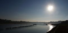 Mimizan - Soleil du matin sur le port de plaisance - Morgensonne an der Marina