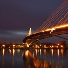 Mimram Brücke bei Nacht