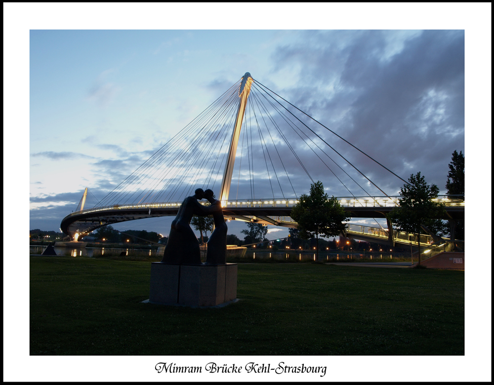 Mimram- Brücke von Kehl nach Strasbourg