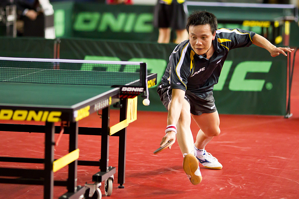 Min Yang (LUX/CHN) 2. bei den Luxembourg Open