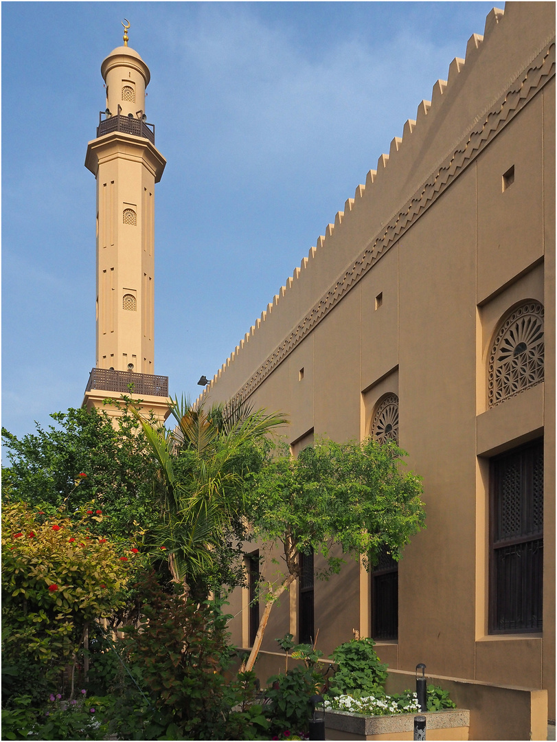 Minaret de la Grande Mosquée de Dubaï