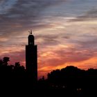 minaret sunset