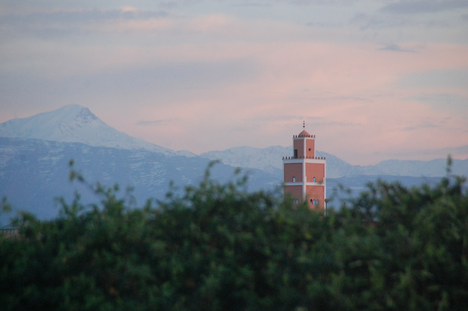 Minareto e l'Atlas