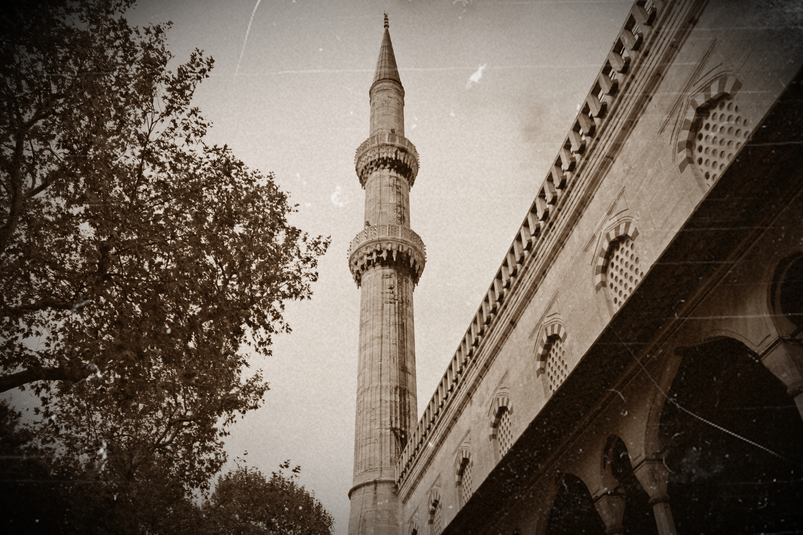 Minarett aus Istanbul