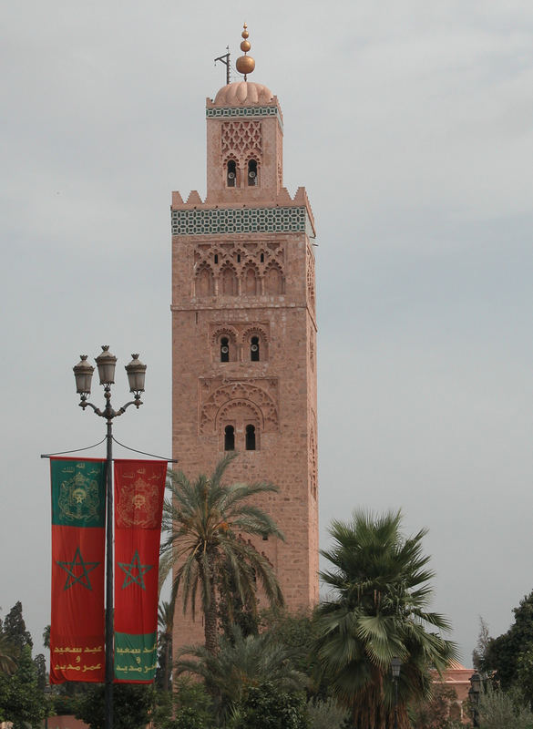 Minarett der Koutoubia-Moschee