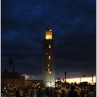 Minarett der Koutoubia-Moschee - Marakesch - Marokko