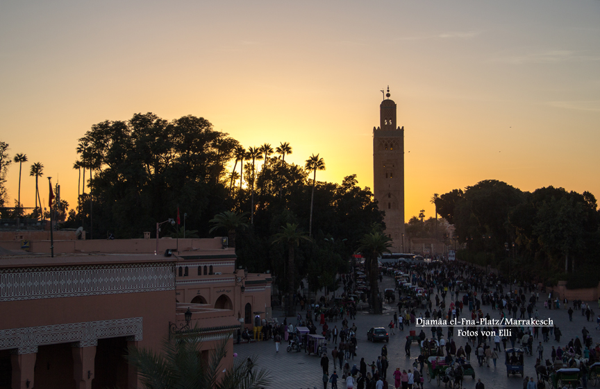 Minarett der Kutubiya-Moschee