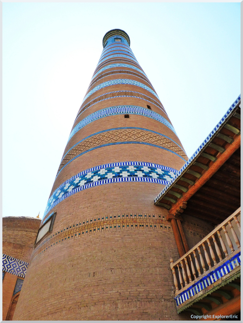 Minarett der Medrese Islam Hodscha