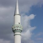 Minarett der Mosche Udostraße in Gelsenkirchen