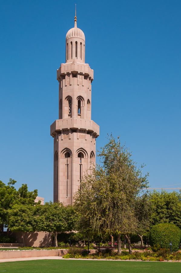 Minarett der Sultan-Qabus-Moschee