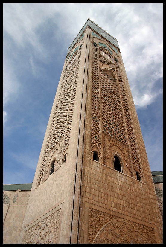 Minarett der Superlative, Casablanca, Marokko