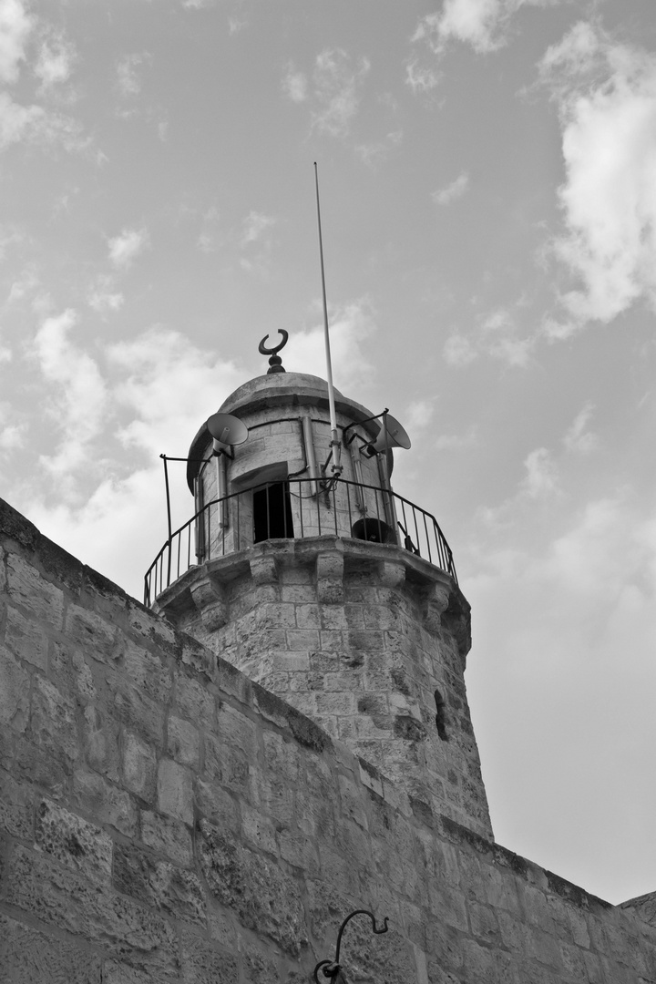 Minarett in Jerusalem