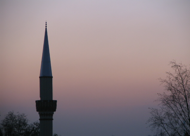 Minarett in meiner Heimatstadt