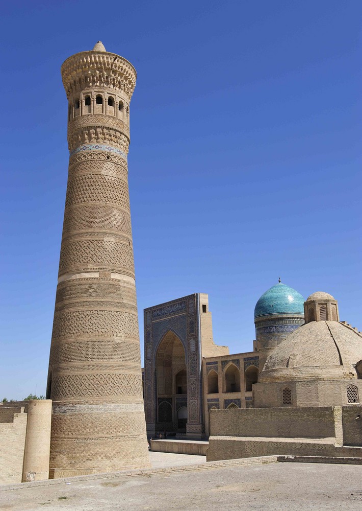 Minarett Kalon in Bukhara Foto & Bild | asia, central asia ...