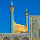 Minarette der Königsmoschee in Isfahan
