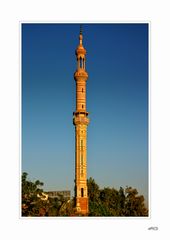 Minarettenbau in Ägypten