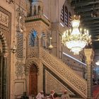 Minbar in der Omayyaden-Moschee in Damaskus... (Archivaufnahme 2009)